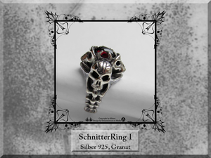 SchnitterRing I mit Granat
